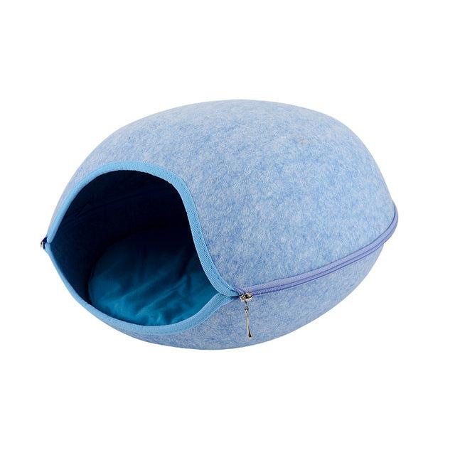 Cama de Gato estilo Cueva - MascotaGadget.com