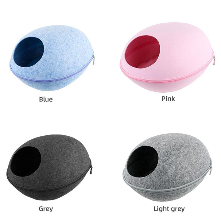 Cama de Gato estilo Cueva - MascotaGadget.com