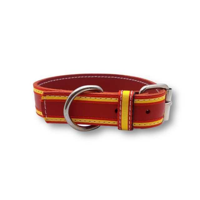 Collar Piel España - MascotaGadget.com