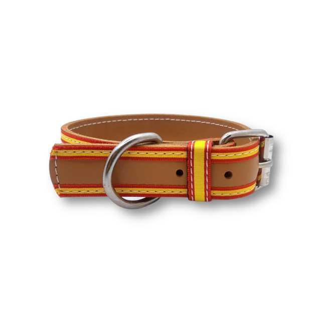 Collar Piel España - MascotaGadget.com