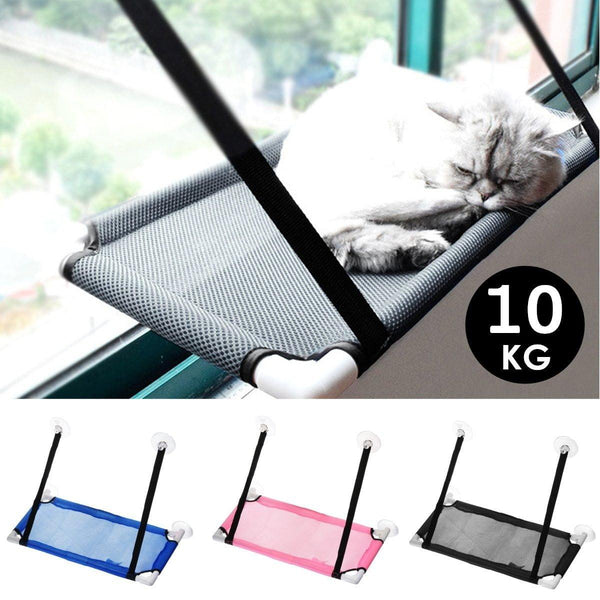 Hamaca colgante para gatos - MascotaGadget.com